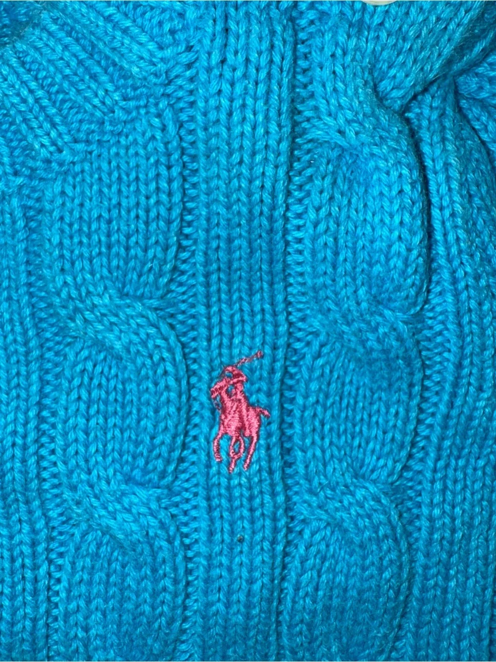 Ralph Lauren bright turquoise
